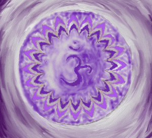 purple awarness crown chakra 