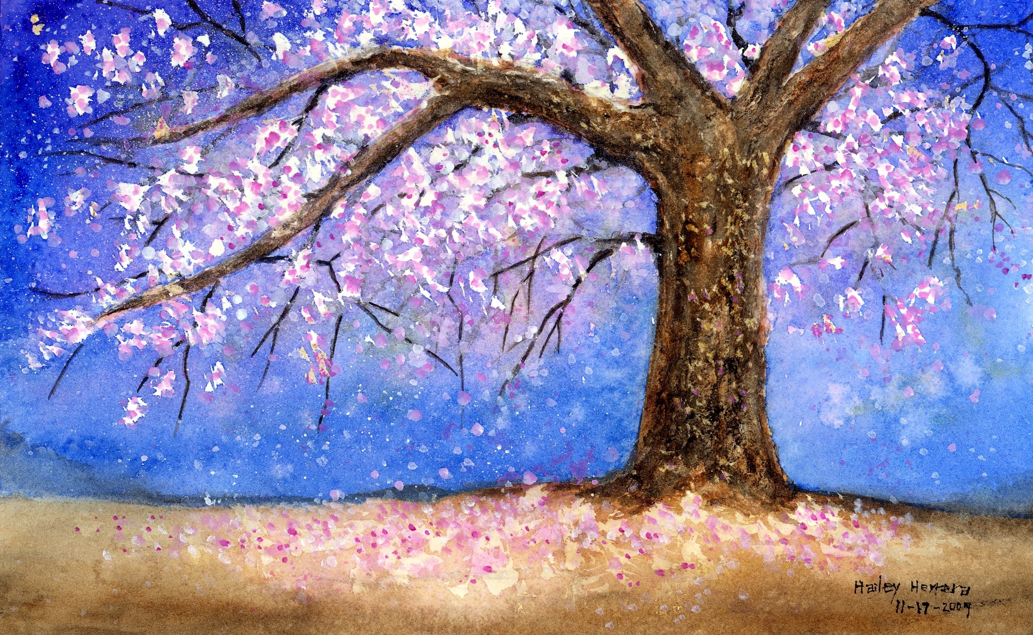 "Cherry Blossom" by Hailey E. Herrera